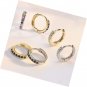 925 Sterling Silver Hoop Earrings Tiny Small Large Huggie Earring 3 sizes