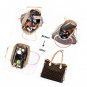 Purse Organizer Insert for Tote Bag, Hand Shaper with New Detachable Zipper