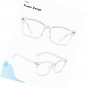 2 Pack Oversized Blue Light Blocking Glasses Anti Eyestrain Work Gaming TV