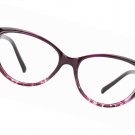 Vintage Cateye Eyeglasses Full Rim Optical Glasses For Women Clear Lens