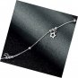 Bead Anklets 925 Sterling Silver Adjustable Snake ChainBeach Ankle Bracelet