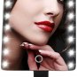 LED Lighted Makeup Mirror Cordless Vanity Set, Touchable Screen Battery Powere