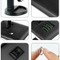 LED Lighted Makeup Mirror Cordless Vanity Set, Touchable Screen Battery Powere