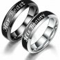 Titanium Mood Ring Change Color Engagement Ring Her Beast His Beauty - 1 pcs
