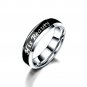 Titanium Mood Ring Change Color Engagement Ring Her Beast His Beauty - 1 pcs