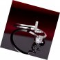 Adjustable Crystal Inlaid Initial Ring Alphabet Letter A-Z Adjustable Silver