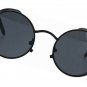Victorian Vampire Steampunk Round Circle Lens Vintage Style Metal Sunglasses