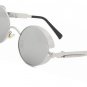 Gothic Polarized Round Retro Sunglasses Steampunk Flip Up