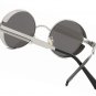 Gothic Polarized Round Retro Sunglasses Steampunk Flip Up