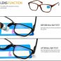 2 pcs Blue Light Blocking Computer Glasses UV Protection Anti Eye Eyestrain