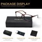 2 pcs Blue Light Blocking Computer Glasses UV Protection Anti Eye Eyestrain