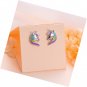 S925 Sterling Silver Unicorn Cat Earrings Forever Love Animal Stud Gift for Her