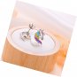 S925 Sterling Silver Unicorn Cat Earrings Forever Love Animal Stud Gift for Her