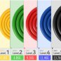 Resistance Bands Exercise Band Workout Set Fitness Yoga Loop Pilates Tube 11pcs
