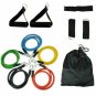 Resistance Bands Exercise Band Workout Set Fitness Yoga Loop Pilates Tube 11pcs