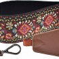 LIFEMATE Camera Strap Shoulder Neck Belt For All SLR/DSLR (Red Vintage Patterns)