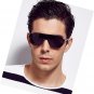 Men's Polarized Shield Sunglasses with Semi Rimless Unbreakable Frame LM061