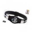 Star Wars Men's Stainless Steel Silicone Bracelet (Stormtrooper)