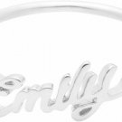 Yiyang Ring Name Personalized For Women Emily Silver Jewelry For Women