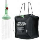 Solar Shower Bag, 10 Gallons/40L Solar Heating Camping Shower Bag Hot Water 45°C