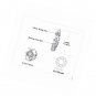 925 Sterling Silver Dangle Hoop Earrings Collection