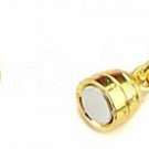 8 CleverDelights Magnetic Jewelry Clasps - Gold Color - Capsule Style + Lobster