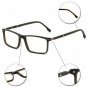 OCCI CHIARI Rectangular Stylish Eyeware Frames Prescription Eyeglasses With For