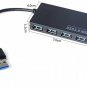 4-Port USB 3.0 Ultra Slim Data Hub For Windows Mac OS Linux, Super Speed Data 4