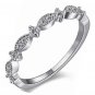 2PCS Gorgeous 18K Gold Plated Princess Cut CZ Bridal Engagement Wedding Band Set