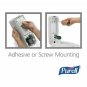 White CASE 4pcs GOJO/ Purel 1200mL ADX-12 Hand Dispenser Only, Push-Style NEW