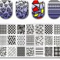 Born Pretty 12Pcs Nail Art Stamp Stamping Template Christmas Snowflake Image