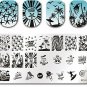 Born Pretty 12Pcs Nail Art Stamp Stamping Template Christmas Snowflake Image