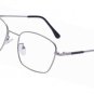 Retro Square Clear Lens Eyeglasses Metal Glasses Frame for Men and Women