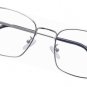 Retro Square Clear Lens Eyeglasses Metal Glasses Frame for Men and Women