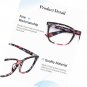 Vintage Nerd Square Eyeglasses Frame Keyhole Design Prescription Lens Glasses