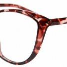 Ladies Cateye Glasses Frames Blue Blocking Clear Lens Computer Reading Red,anti
