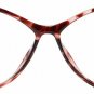 Ladies Cateye Glasses Frames Blue Blocking Clear Lens Computer Reading Red,anti