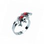 Mood Change Color Ring Adjustable Size Temperature Finger (Dolphin)