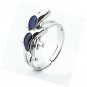 Mood Change Color Ring Adjustable Size Temperature Finger (Dolphin)