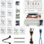 Electronics Component Fun Kit W/ Power Supply Module, Jumper Wire, 830 For Pi,