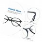 Blue Light Blocking Glasses Men Women Vintage Round Frame Computer Eyeglasses