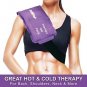 Hot And Cold Therapy Gel Pack Reusable Freezable Microwavable Elastic Strap