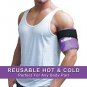 Hot And Cold Therapy Gel Pack Reusable Freezable Microwavable Elastic Strap