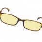 Blue Light Glare Blocking Computer Glasses Eyeglasses with Yellow Tinted Lens