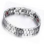 Titanium Magnetic Therapy Bracelet Gold Silver Black Tone with Link Removal Tool