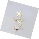 S925 Sterling Silver Huggie Hoop Earrings Sleep Cartilage for Women