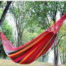 Double Hammock Cotton Rope Outdoor Swing Cloth Camping Hanging Canvas Bed