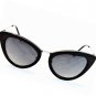 E3029-vp Style Vault Cateye Metal&Plastic Sunglasses
