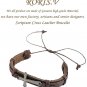 Scripture Cross Leather Bracelet, Men Bracelets Cuff Vintage Brown Boy