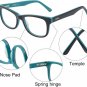 Blue Light Shield Computer Reading/Gaming Glasses For Kids- 0.0 Magnification -